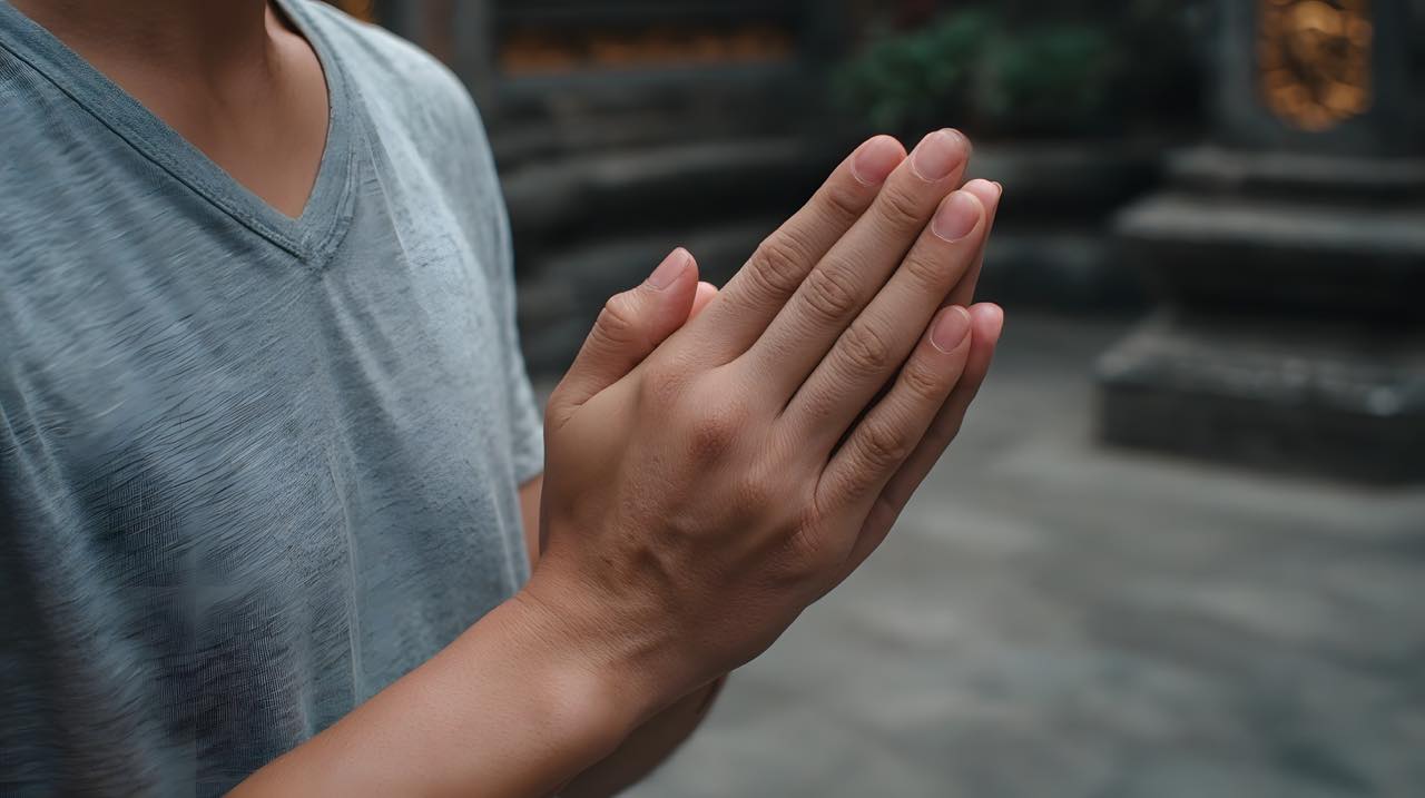 合掌礼拝